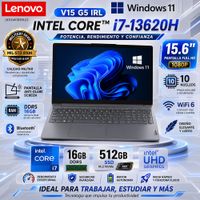 Laptop Lenovo V15 G5 IRL Core i7-13620H 16GB 512GB SSD 15.6  FHD Windows 11 Pro 83GW005HLD