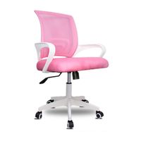 Silla de Oficina Ergonómica Ava con Soporte Lumbar Rosa