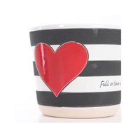 SAN VALENTIN - Taza de porcelana corazon parisino