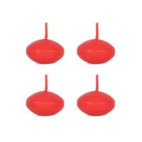 SAN VALENTIN - Velas plotantes de cera set 04 pzs