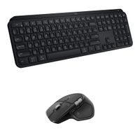 Logitech Combo Kit Teclado Inalámbrico MX Keys S y Ratón Inalámbrico MX Master 4 - Cone