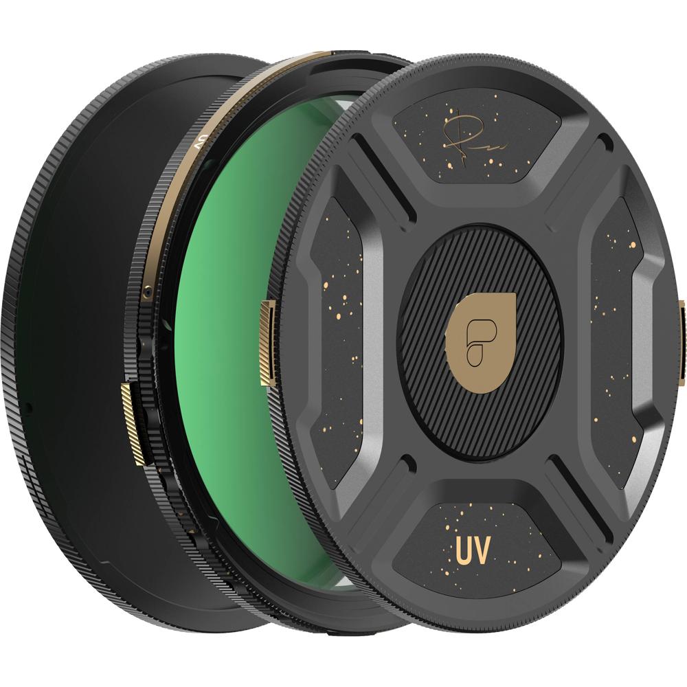 PolarPro Filtro UV McKinnon Helix - Multi-Coated, Sin Vignetting hasta 17mm, Marco de LatÃ