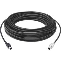Logitech GROUP Extender Cable 49.2' Mini-DIN-6 Compatible con Conferencias