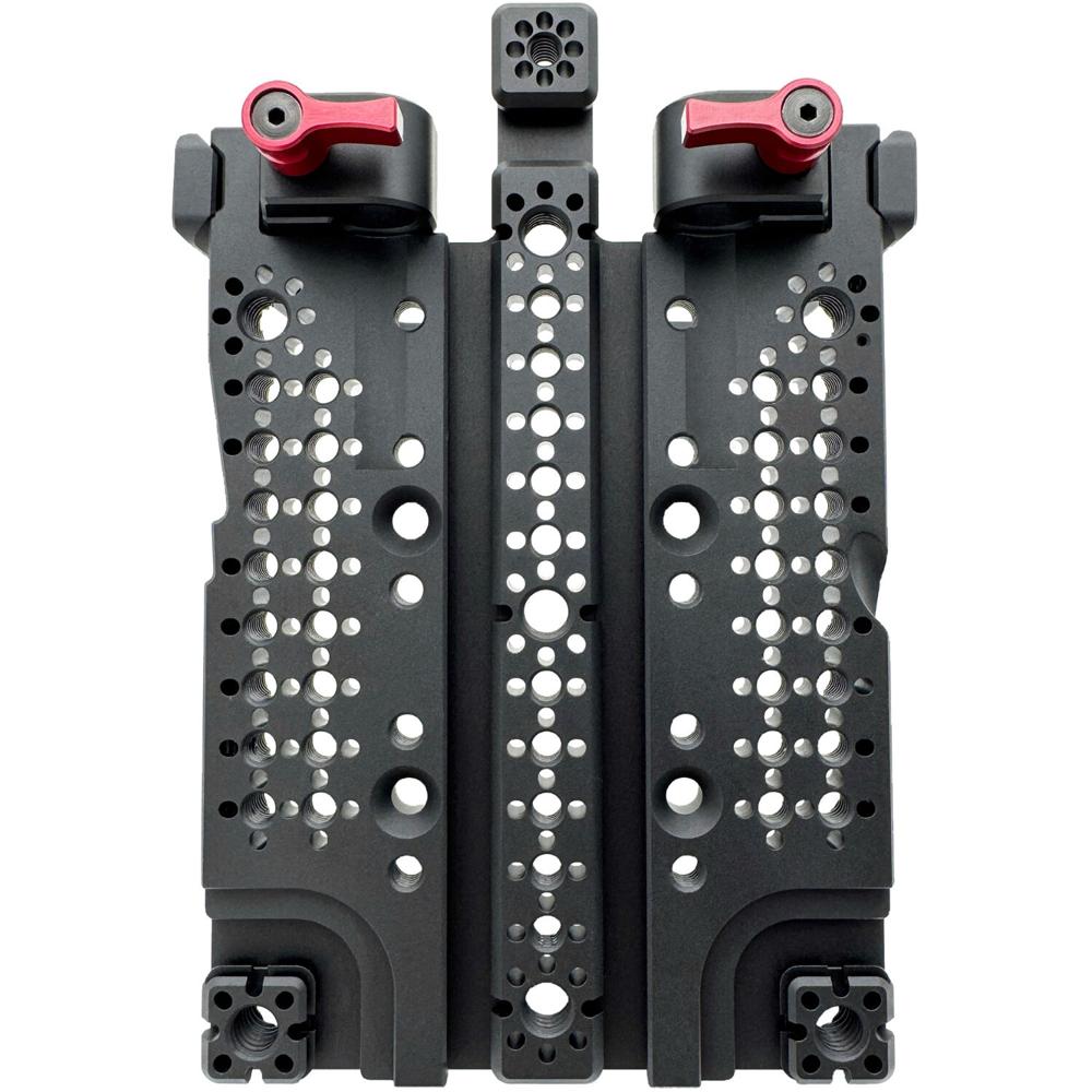 Zacuto Top Plate para Sony BURANO con NATO Rail y Puertos de 15mm