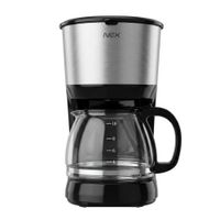 Nex Cafetera CDM7800 Eléctrica -Negro y Plata