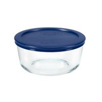 Bowl Redondo Pyrex 950ml con tapa plastica  Sku24116