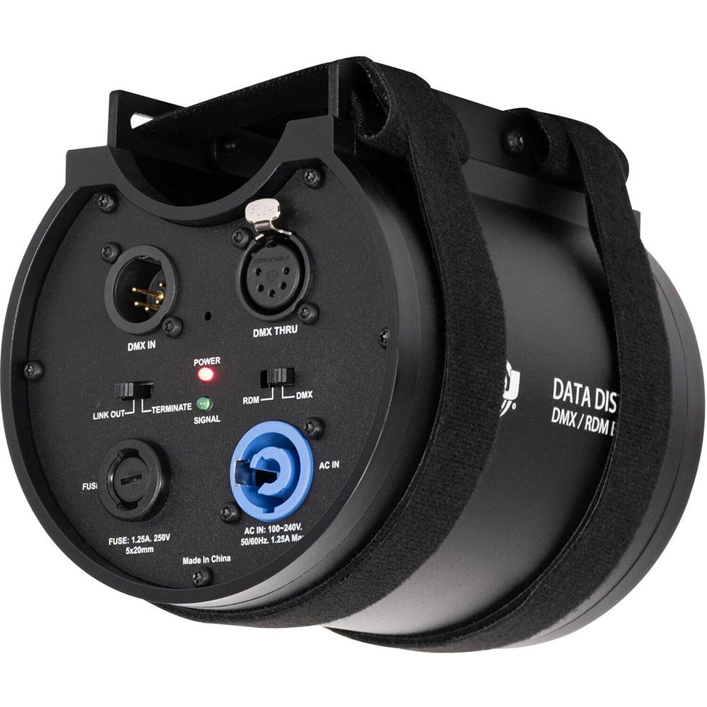 American DJ Data Distro 6 Splitter DMX/RDM 6-Way con 6 Salidas XLR de 5 Pines, Entrada y T