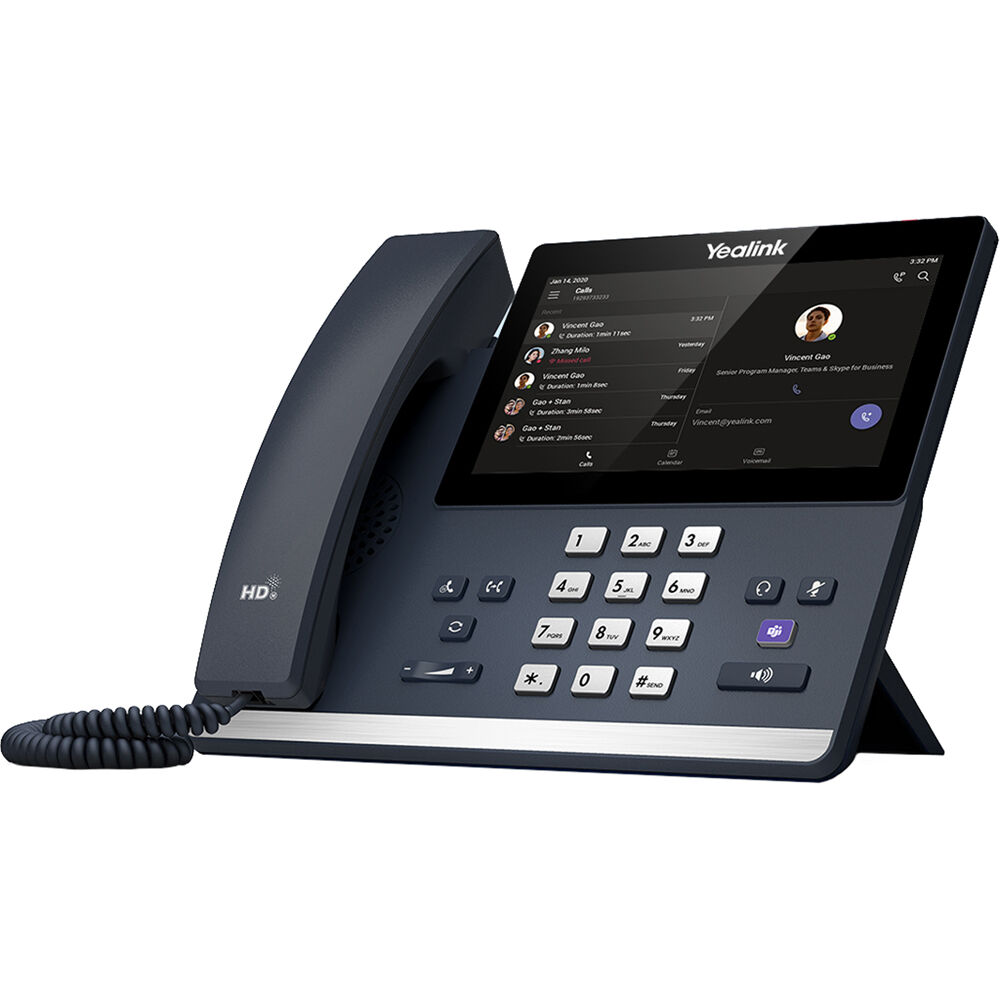 Yealink Teléfono IP MP56 E2 para Microsoft Teams, Pantalla Táctil de 7"", Tecnología de