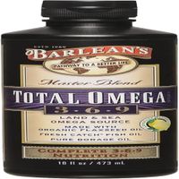 Barleans Total Omega 369 Suplemento  con borraja y aceite de linaza 16 onz