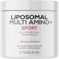 Codeage Multi Amino BCAA  Suplemento de AAA los 9 aminoácidos esenciales