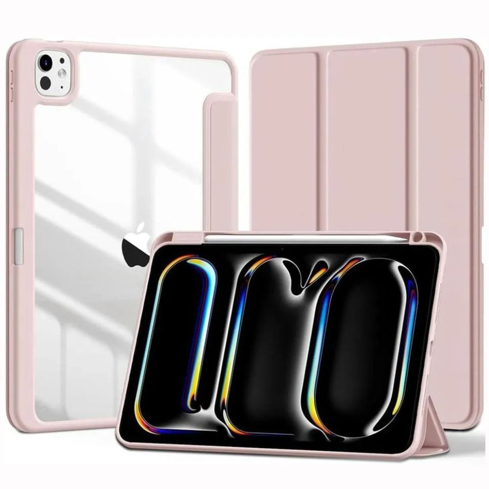 Funda Smart  PREMIUM para iPad Air6 13 2024 - ROSADO