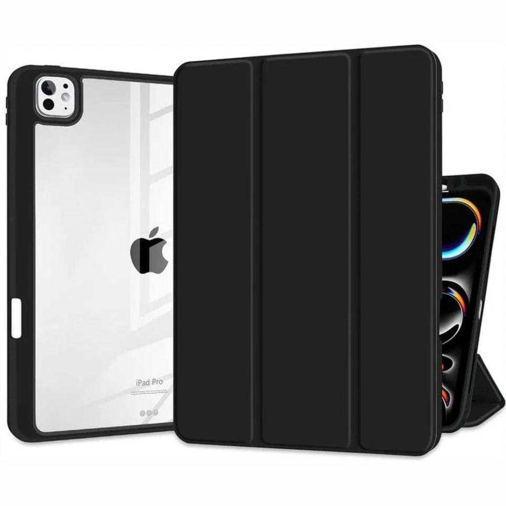 Funda Smart  PREMIUM para iPad Air6 13 2024 - NEGRO