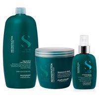 Reparative Low Alfaparf Shampoo 1000ml Mask 500ml y Fluid 125 ml