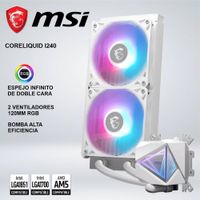 SISTEMA DE ENFRIAMIENTO MSI CORELIQUID I240 ARGB