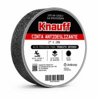 Cinta Antideslizante Knauff 2 Pulgadas x 20 Metros Negro