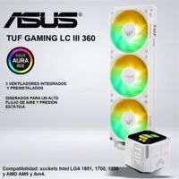 SISTEMA DE ENFRIAMIENTO LIQUIDO ASUS TUF GAMING LC III 360 ARGB