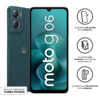 Celular Motorola Moto G06 4G 128GB 4GB RAM 50MP esmeralda