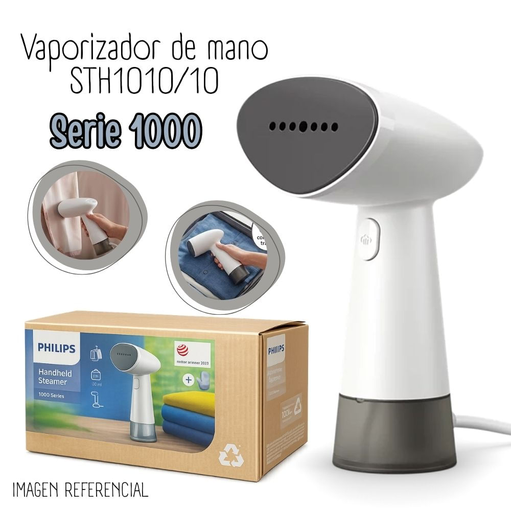 Vaporizador de prendas Philips portátil modelo STH1010
