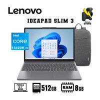 LAPTOP LENOVO IDEAPAD SLIM 3 15IRH10  INTEL CORE i5-13420HU  8 GB RAM  512GB SSD 15.3 WUXGA