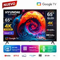 Televisor Hyundai HYLED6513QG QLED 65 Smart TV 4K UHD con Google TV
