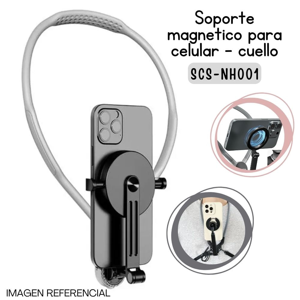 Soporte Magnético Ajustable de Cuello Flexible