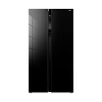 Refrigeradora TCL P650SBGB 595 L Side By Side black glass
