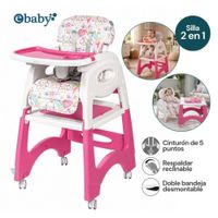 Silla de comer Escritorio LARA  EB645-1 Rosa conejo