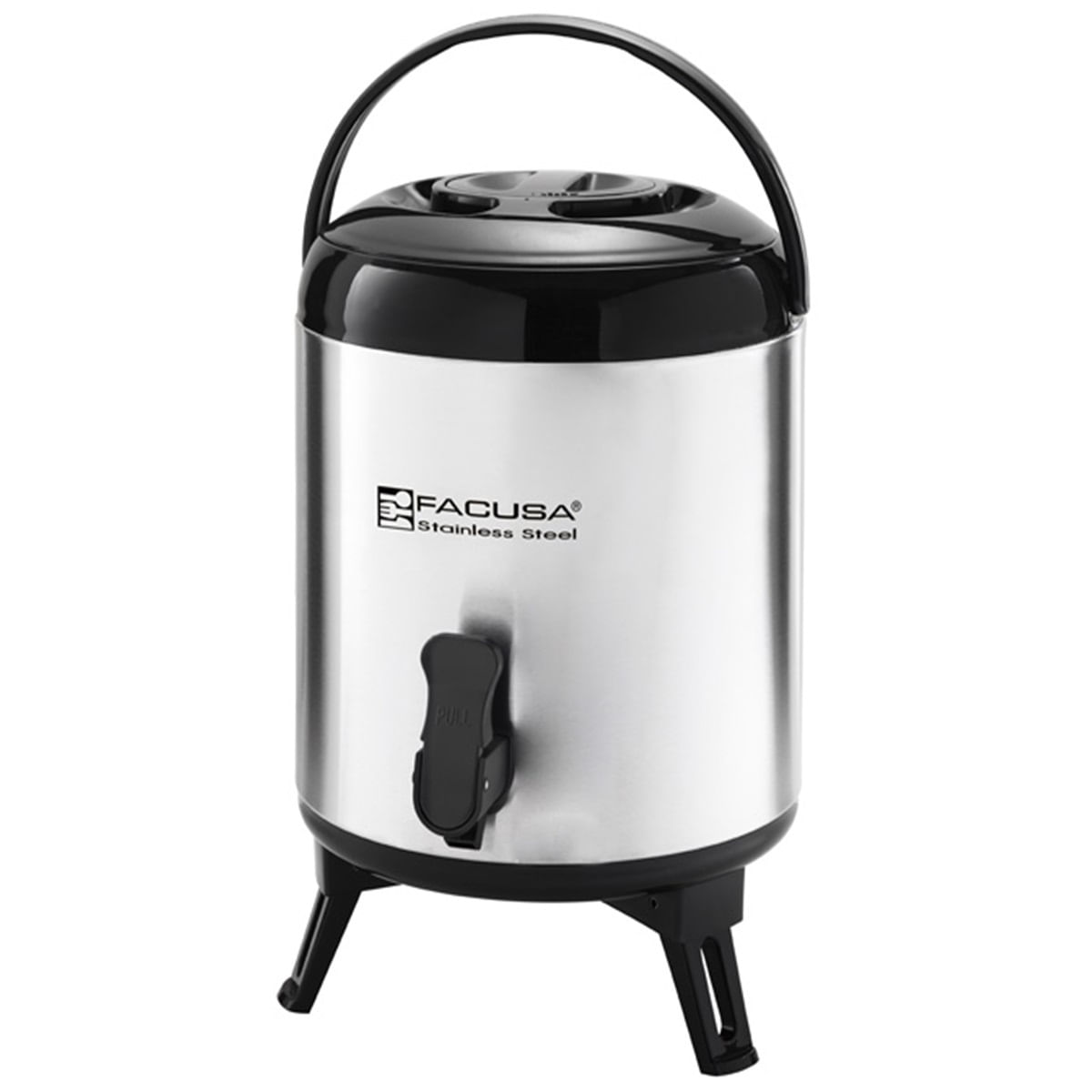 Dispensador Termo de Liquidos de Acero Inox 9.5 Lt.