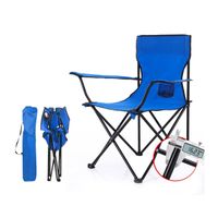 Silla Plegable De Camping Playa Piscina Terraza Azul