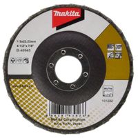 Disco Flap Plano Inox Makita 4.5"" Extra Fino B-40945