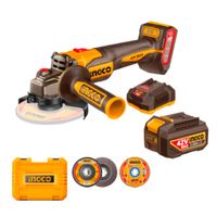 Amoladora Ingco 42V 4 1/2"" + Accesorios CAGLI4108112