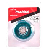 Grata Copa 4"" Ondulado Makita Rosca M14 D-55114