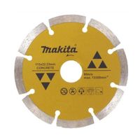Disco Diamantado Segmentado Makita D-44270 4.5"" Liso 1.8mm