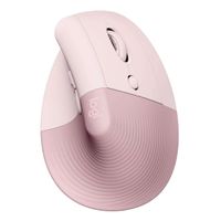 Mouse Logitech Lift Vertical Ergonómico Logi Bolt Rosa