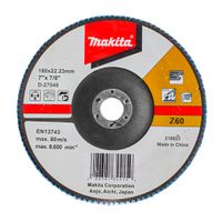 Disco Flap Angular Inox Makita 7"" Gr.60 D-27545