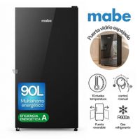 Frigobar de 90 L Negro Mabe RMF04PV1