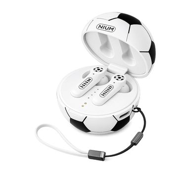 Audífonos Nium Soccer TWS Bluetooth Negro