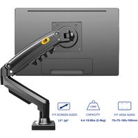 Rack Soporte Flexigas de Mesa Para Monitores NB F80