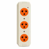 Tomacorriente Industrial Ultra Eléctricos 3 Tomas 25A 250V Con Punto Tierra