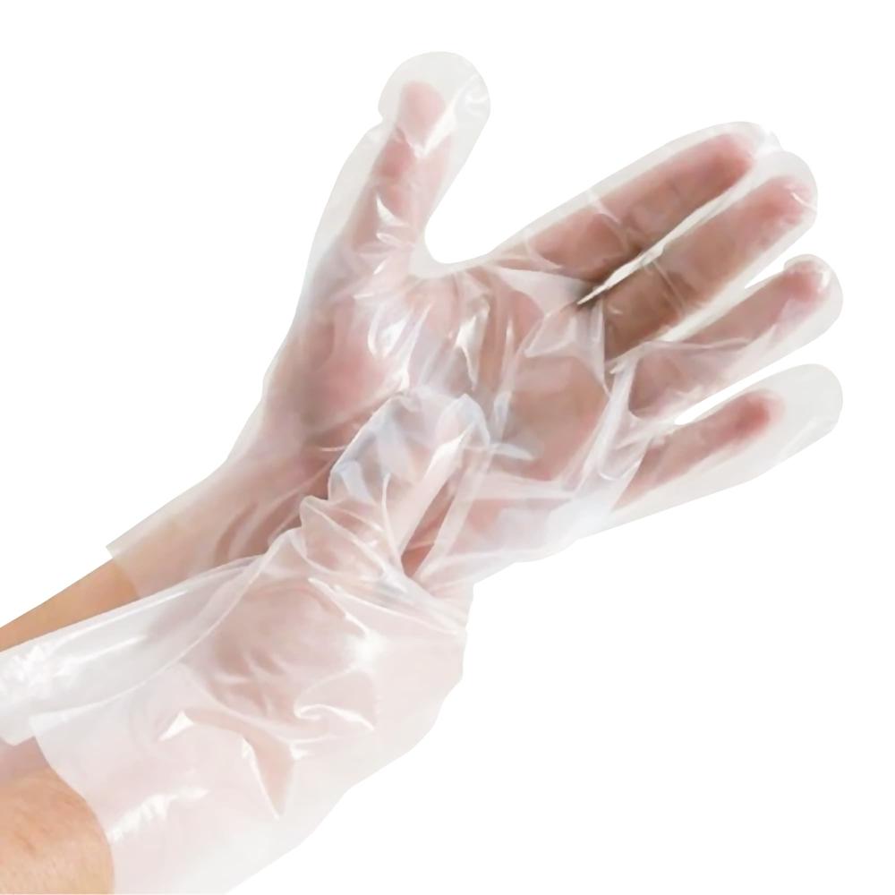 Guantes de polietileno Talla L Caja x 100 und R&G