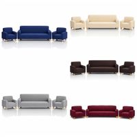 FUNDA DE MUEBLE TERCIOPELO COBERTOR DE SILLONES 3-1-1 - AZUL MARINO