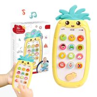Telefono Didactico Musical Modelo Piña Bilingue