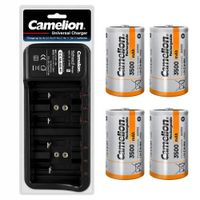 CARGADOR UNIVERSAL BC-0906SM CON 4 PILAS D 3500mAh RECARGABLES