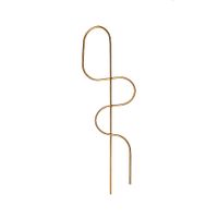 Soporte de metal para plantas Un Cuarto Verde parante tutor de 70cm color Dorado