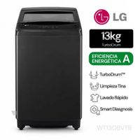 Lavadora 13Kg Carga Superior Onyx Negro LG WT13OBVTB