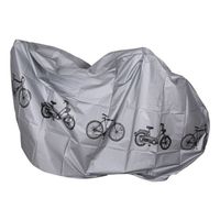 Cobertor Para Bicicleta Impermeable Funda Ciclismo Moto Lluvia - Gris