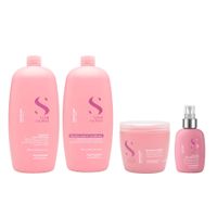 ALFAPARF Semi Di Lino Nutritive Rutina Completa x 4 Unidades 1000ml