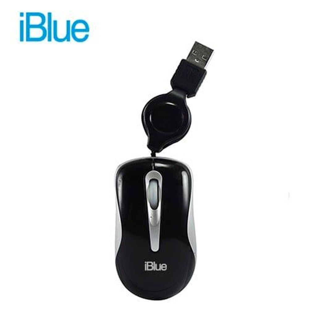 MOUSE IBLUE MICRO RETRACTABLE XMK-977-BK