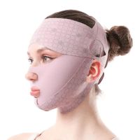 Faja Facial Mentonera Naso Labial Doble Ajuste Frente 3 en 1 Genérico Control Doble Mentón Papada