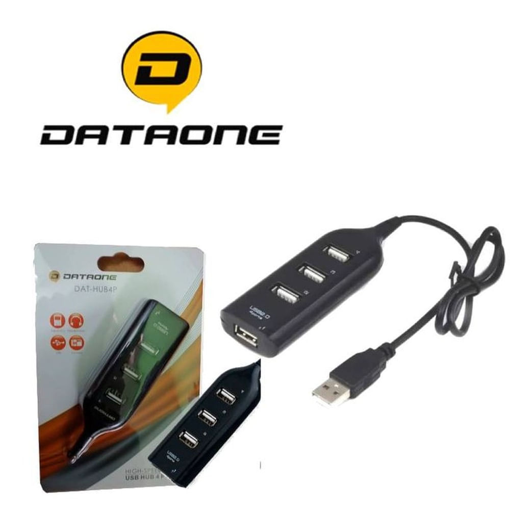 ADAPTADOR DAT-HUB4P USB HUB 4 PORT